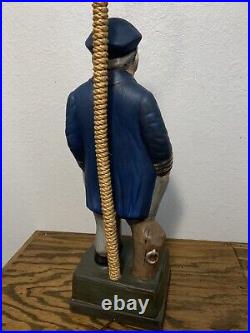 VTG Peg Leg Pete Sea Captain Nautical Lamp 36 SC 73 PLEASE READ