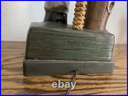 VTG Peg Leg Pete Sea Captain Nautical Lamp 36 SC 73 PLEASE READ