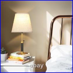 Vintage 18.9 Bedside Lamps Set of 2 with Pull Chain 3 Color Temperatures