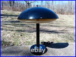 Vintage 1930's 40's or 50's MCM Bauhaus Style Mushroom Table or Desk Lamp