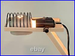 Vintage 1976 White SINTESI Table Lamp by Ernesto Gismondi for Artemide ITALY
