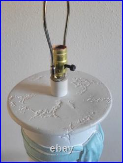 Vintage 1980s Postmodern Plaster Table Lamp Authentic Sunset Lamp Co. 80s Vintage 1980s Postmodern Plaster Table Lamp Authentic Sunset Lamp Co. 80s