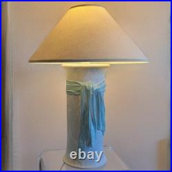Vintage 1980s Postmodern Plaster Table Lamp Authentic Sunset Lamp Co. 80s Vintage 1980s Postmodern Plaster Table Lamp Authentic Sunset Lamp Co. 80s