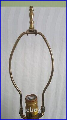 Vintage 1982 Chapman Traditional Brass Table Lamp