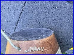 Vintage 1983 Casual Lamps of California Pottery Incised Table Lamp 34 Tall