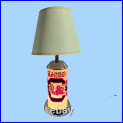 Vintage 1989 USC South Carolina Gamecocks 3 Way Night Light Table Lamp WORKING