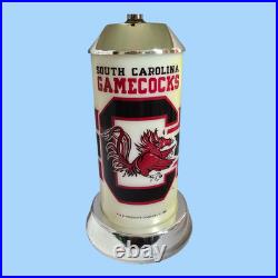 Vintage 1989 USC South Carolina Gamecocks 3 Way Night Light Table Lamp WORKING
