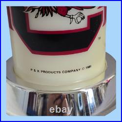 Vintage 1989 USC South Carolina Gamecocks 3 Way Night Light Table Lamp WORKING