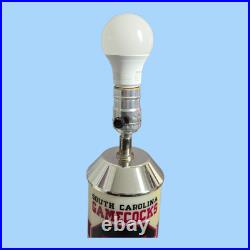 Vintage 1989 USC South Carolina Gamecocks 3 Way Night Light Table Lamp WORKING