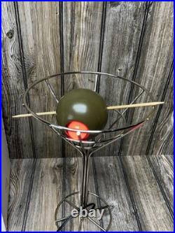 Vintage 1993 David Krys Olive Martini Lamp Large 14.5 Original with Box