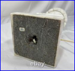 Vintage Antique Italian Hand Carved Marble & Alabaster Table Lamp Neoclassical