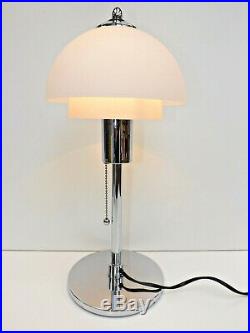 Vintage Art Deco Bauhaus Style Designer Table Lamp