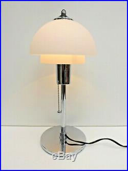Vintage Art Deco Bauhaus Style Designer Table Lamp