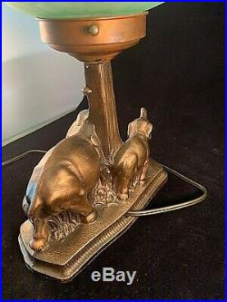 Vintage Art Deco Elephant Lamp