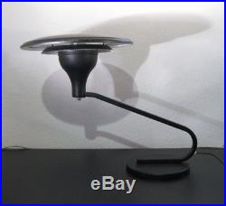 Vintage Art Deco Sight Light Corp UFO Flying Saucer Shade Desk Lamp
