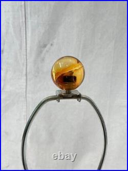 Vintage Arteriors Lucite Bubble Table Lamp Pair (2)