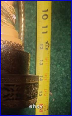 Vintage Asian Table Lamp, possibly Soapstone Or bisque Not Sure