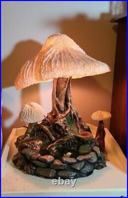 Vintage Authentic Magic Mushroom Lamp Company Table Lamp EUC