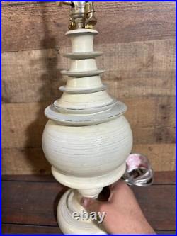 Vintage Barbara Cosgrove Lamps Decorative Burmese Asian Pagoda Table Lamp