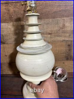 Vintage Barbara Cosgrove Lamps Decorative Burmese Asian Pagoda Table Lamp