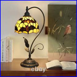 Vintage Black Bat Stained Glass Table Lamp Halloween Bedroom Bar Decor Light Vintage Black Bat Stained Glass Table Lamp Halloween Bedroom Bar Decor Light