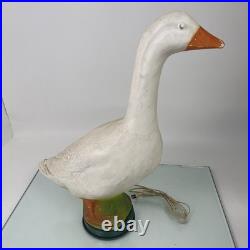 Vintage Blow Mode Gladys Goose Table Lamp / Floor Lamp 80s 24 Inches Tall