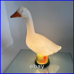 Vintage Blow Mode Gladys Goose Table Lamp / Floor Lamp 80s 24 Inches Tall