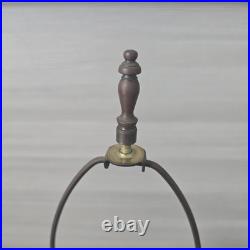 Vintage Brass Bronze Bald Eagle Table Lamp Patriotic Americana Federal USA