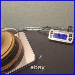 Vintage Brass Bronze Bald Eagle Table Lamp Patriotic Americana Federal USA