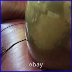 Vintage Brass Ginger Jar Table Lamp Gold Urn Shape Hollywood Regency Large