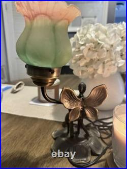 Vintage Bronze Aura Galaxy Company Metal Table Lamp