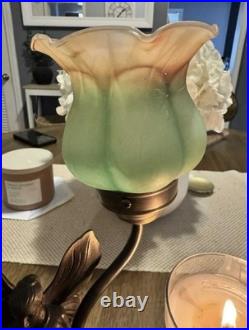 Vintage Bronze Aura Galaxy Company Metal Table Lamp