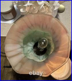 Vintage Bronze Aura Galaxy Company Metal Table Lamp