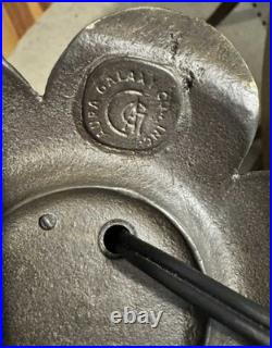 Vintage Bronze Aura Galaxy Company Metal Table Lamp