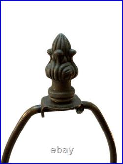 Vintage Bronze Grecian Woman Figural Table Lamp Ornate Bronze Statue 22 Tested