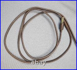 Vintage Capodimonte Italian Porcelain Table Lamps Painted Cherubs Brass Dolphins