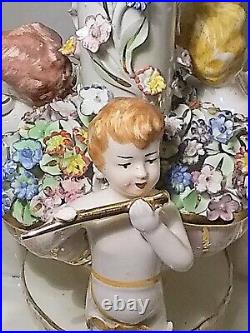 Vintage Capodimonte Table Lamp