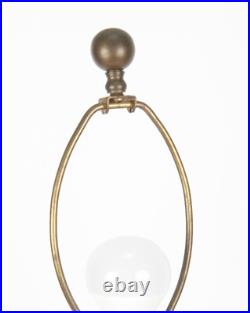 Vintage Ceramic Hand Painted Table Lamp With Ornate Handles & Intricate Design Vintage Ceramic Hand Painted Table Lamp With Ornate Handles & Intricate Design