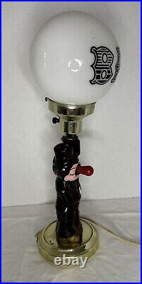 Vintage Charlie Chaplin Drunk Bum Bar Lamp hobo clown red nose 3 Way Light