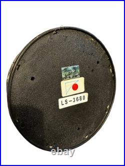 Vintage Chrome Glass Calla Lily Table Lamp Hollywood Regency 1970's