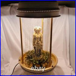 Vintage Creators Inc. Triple Greek Goddess 32 Mineral Oil Rain Table Lamp Light
