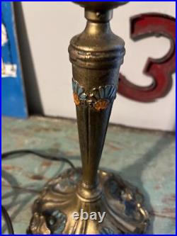 Vintage Deco Ronson Table Lamp Gold Color Works Great 11 Tall Original Vintage Deco Ronson Table Lamp Gold Color Works Great 11 Tall Original