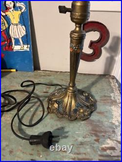 Vintage Deco Ronson Table Lamp Gold Color Works Great 11 Tall Original Vintage Deco Ronson Table Lamp Gold Color Works Great 11 Tall Original