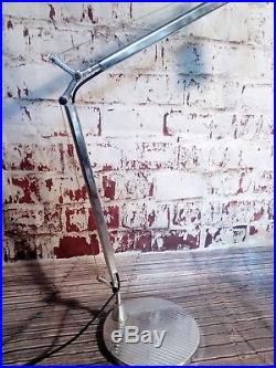 Vintage Designer Artemide Desk Table Floor Lamp Light Adjustable Industrial