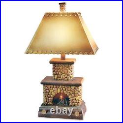 Vintage Direct CL3403 26 in. Stone Fireplace Table Lamp