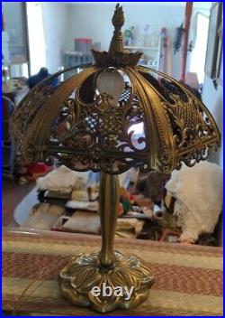 Vintage Early 1900's GIM 1419 Hollywood Regency Table Lamp READ DESCRIPTION
