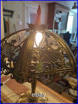 Vintage Early 1900's GIM 1419 Hollywood Regency Table Lamp READ DESCRIPTION