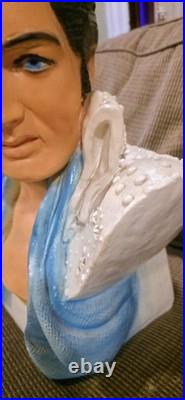 Vintage Elvis Presley Bust Table Lamp