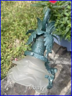 Vintage Flower Petal Desk or Table Lamp