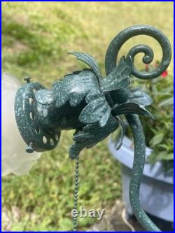 Vintage Flower Petal Desk or Table Lamp